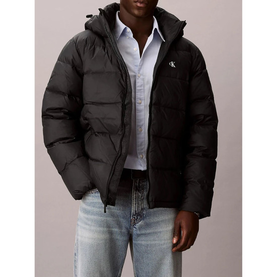 Calvin Klein Ανδρικό μπουφάν Nylon Zip-Off Hood Down Puffer Jacket